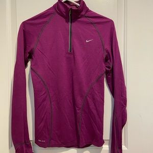 Nike Dri-fit Maroon longsleeve